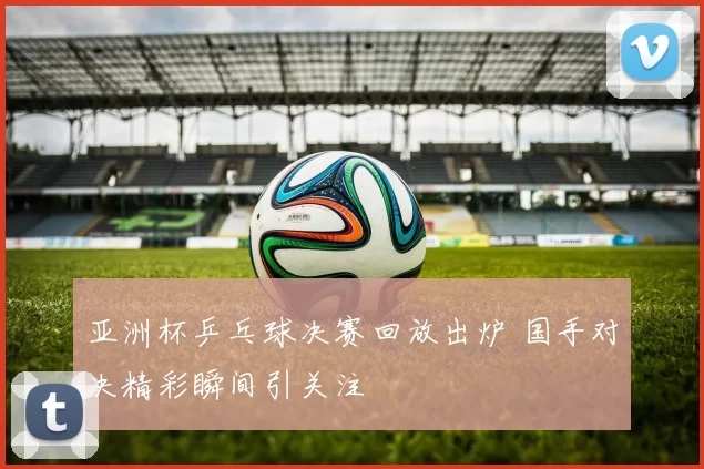 亚洲杯乒乓球决赛回放出炉 国手对决精彩瞬间引关注