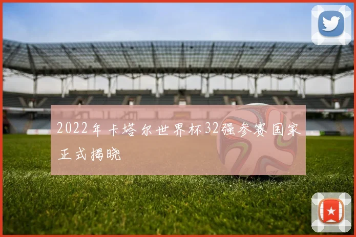 2022年卡塔尔世界杯32强参赛国家正式揭晓